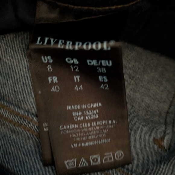 Liverpool Jeans The Crop 8 - Picture 11 of 13